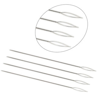                       Scorpion Medium Round Needle (Length 5 Inch, Diameter 0.36mm) (Set of 4 Pcs)                                              