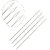 Scorpion Medium Round Needle (Length 5 Inch, Diameter 0.36mm) (Set of 4 Pcs)