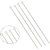 Scorpion Extra Fine Needle Collapsible Round(Length 2.5 Inch, Diameter 0.24mm) (Set of 4 Pcs)