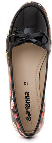 KHADIM Adrianna Black Casual Loafers for Girls - 4.5-12 yrs (2642041)