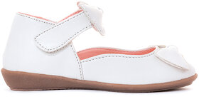 KHADIM Adrianna White Casual Mary Jane Shoe for Girls - 4.5-12 yrs (2642045)