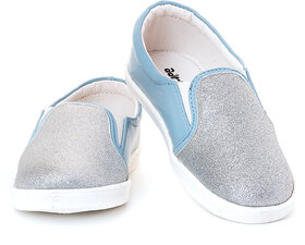 KHADIM Adrianna Blue Casual Slip On Shoe for Girls - 4.5-12 yrs (2734015)