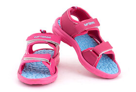 KHADIM Adrianna Pink Floater Sandal for Girls - 5-10 yrs (2894299)