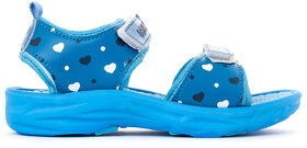 KHADIM Adrianna Blue Floater Sandal for Girls - 5-10 yrs (2894326)