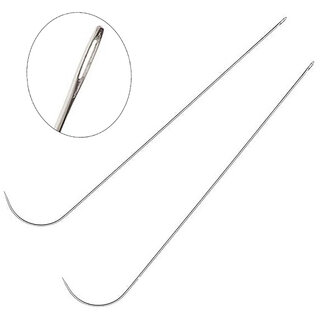                       Scorpion Ultra Long Beading Curved Needle (Set of 2 Pcs)                                              