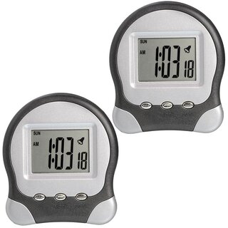 Digital Alarm Alarm Clock - Pack of 2 - 377