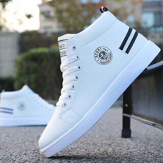 Buy LYVI Stylish White Comfortable Ankle Length Mens Canvas