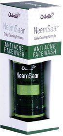 Oribelle NeemSaar Daily Cleansing Formula Anti Acne Neem Face Wash with Tea Tree Oil 100ml