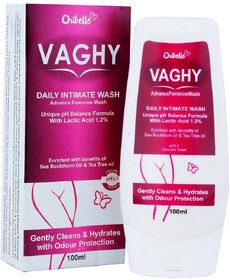 Oribelle Vaghy Daily Intimate Hygiene, With Tea Tree Oil, Liquid Wash Prevents Dryness 100ml
