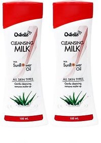 Oribelle Cleansing Milk With Sunflower Oil For Gentle Clean removes Make-up (200 ml)