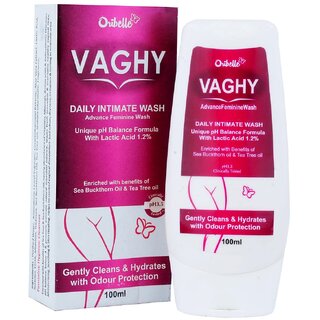                       Oribelle Vaghy Daily Intimate Hygiene, With Tea Tree Oil, Liquid Wash Prevents Dryness 100ml                                              