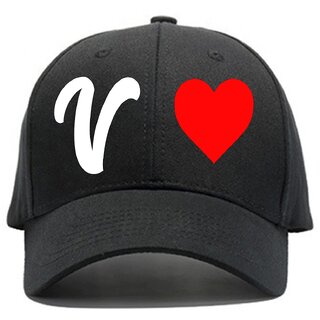                       V Love cap black                                              