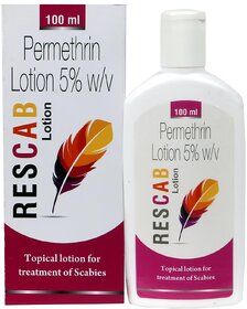 Oribelle Permethrin Lotion 5 w/v Rescab Lotion For Treatment of Scabies