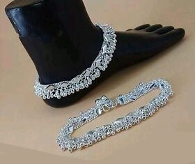 D Pearls Payal (Anklets) Women  Girls  Gift For Her
