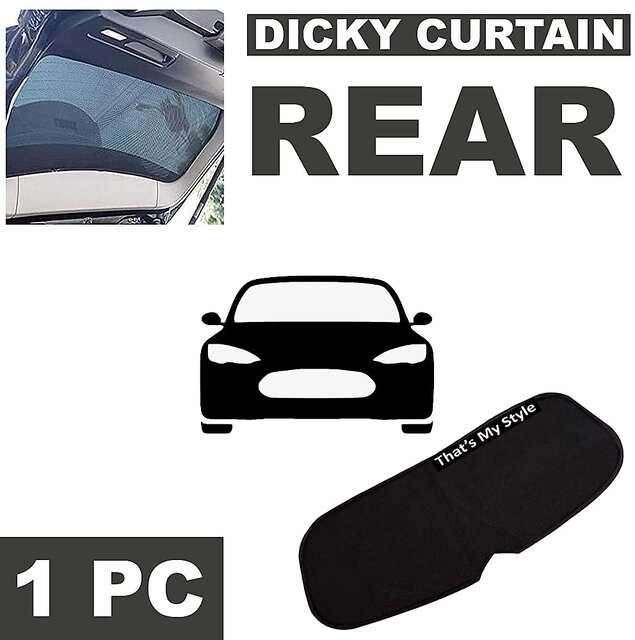 Buy TMS Rear Dicky Car Sun Shade Car Dicky Rear Mirror Curtain
