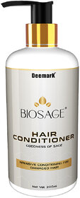 DEEMARK Biosage Intensive conditioner for Damaged, Smooth  Shiny Hair (300 ml)