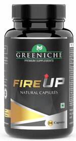 Greeniche Fire UP Stamina and Power for Men - 30 Capsules
