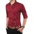 Singularity Products Casual Dotted Shirt Slim Fit