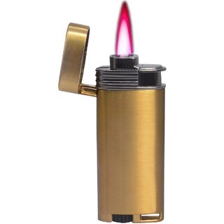                       Gold Cigarette Lighter ( Pack of 1 ) - 80                                              