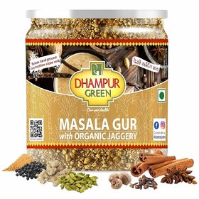 Gur Chai Masala Powder (for Tea)  Masala Premix Gur Powder with Natural Indian Traditional Sun-Dried Spices 250g