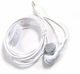 Wox BEST QUALITY YS HANDFREE FOR ALL SMART PHONES Wired Headset Wired Headset  (White, In the Ear)