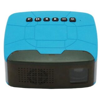                       Style Maniac Portable Video Projector with Optical Trapezoid Adjustment                                              