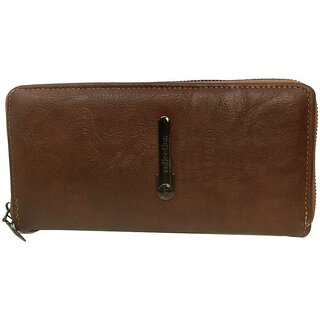                       Brown Faux Leather Purse - 11                                              