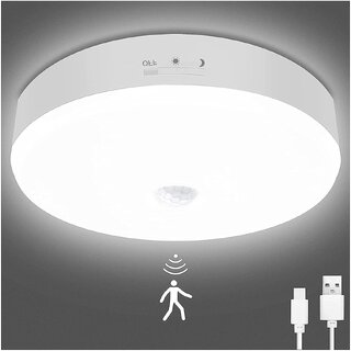                       Wox Motion Sensor Light for Home with USB Charging, Wireless Self Adhesive LED Magnetic Motion Activated Light Motion Sensor Rechargeable Light                                              