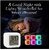 Wox Cube Square Plastic 7 Color Changing Glowing LED Digital Alarm Desk Clock Night Table Watch (Assorted Color)