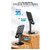 Wox  Universal 360  Rotating Multi-Angle Height Adjustable  Foldable Desktop Mobile Phone Stand for All Smartphones All iPads Tabs Kindle Holder - Black