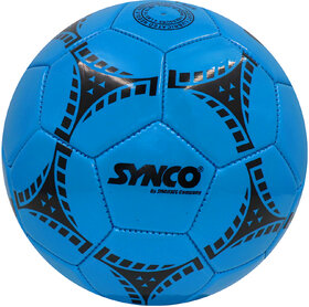 OPTI Football PVC Machine Stitched Football Size 3 Blue Color