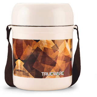 Trueware Foody 2 Thermoware Lunch Box 3 Containers Lunch Box (300 ml, Thermoware)