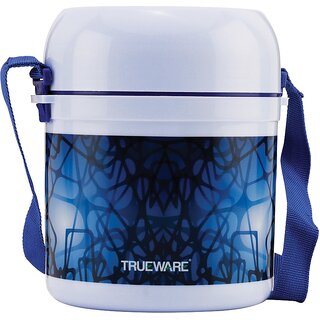 Trueware Office 2 Insulated Lunch Box 300 ml x 2, 200 ml x 1 3 Containers Lunch Box (800 ml, Thermoware) Trueware Office 2 Insulated Lunch Box 300 ml x 2, 200 ml x 1 3 Containers Lunch Box (800 ml, Thermoware)
