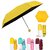 SWOPPLY Foldable Mini Cute Pocket Lights and Small Capsule Umbrella with Waterproof Cover,3 Fold Travel Bottle Umbrella Folding Compact Pocket UV Protection Rain Outdoor Car | men women kids