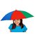 Toysmith Umbrella Hat- Multi Color