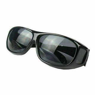                       Day Night Hd Night Vision Wrap Around Driving Glasses                                              