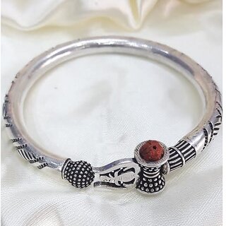                       Bahubali Bracelet in Sterling Silver (Kada) MEN  Women                                              
