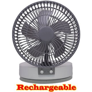                       Mini Table Rechargeable Fan - 7                                              
