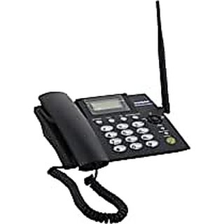                       BPL F10002-GSM Single Sim Corded Landline Phone With Speaker                                              