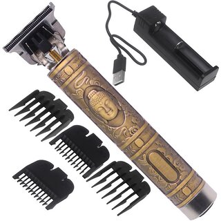                       Rechargeable Gold Cordless Beard Trimmer - 327                                              