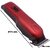 Rechargeable Clipper Red Cordless Beard Trimmer - 358