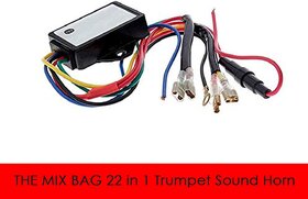 18 Sounds Magical Bike and Scooter  HORN (12v) with Fitment Accessories