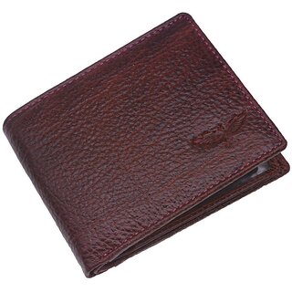                       Brown Faux Leather Men's Regular Wallet ( Pack of 1 ) - 02                                              