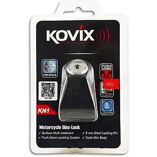                       KOVIX KN1-BM 6mm Disc Lock - Motorcycle - Scooter - Security                                              