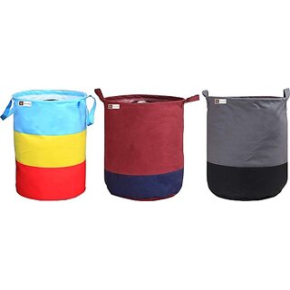                       45 L Multicolor Laundry Bag (Non Woven)                                              