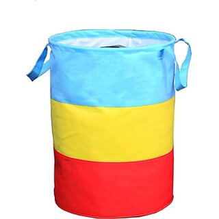                       JustandKrafts 45 L Multicolor Laundry Bag (Non Woven)                                              