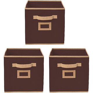                       Unicrafts Toy Organizers (Brown, Microfibre)                                              