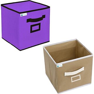                       Toy Organizers (Purple, Beige)                                              