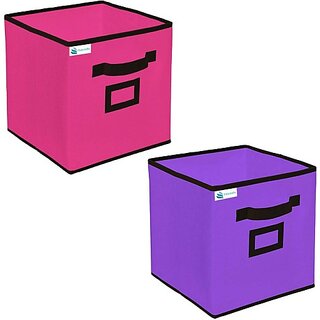                       Toy Organizers (Pink, Purple)                                              