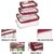 Unicrafts Vanity Box Multipurpose Makeup Jewellery Organizer Transparent Vanity Pouches for Cosmetic Necklace Storage Travel Toiletry Utility Bag Clear PVC Zipper Pouch Organiser Set of 3 Pc Maroon Multipurpose Vanity Box (Maroon, Clear)